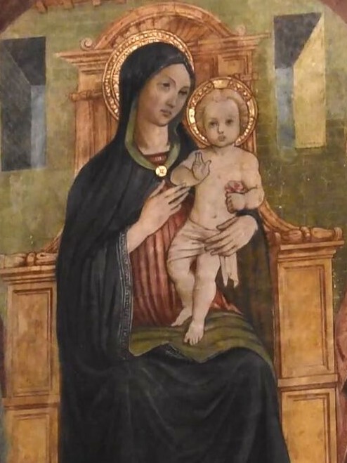 071. Maria: Donna, Madre, Regina  negli affreschi dell’Incoronata